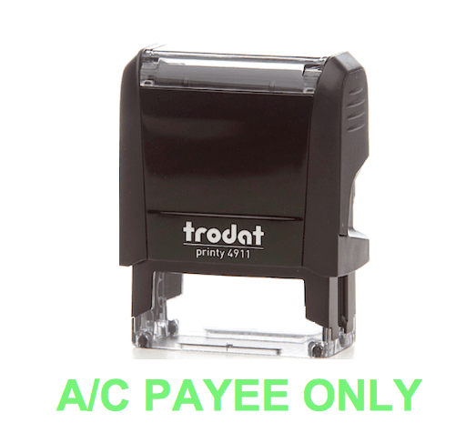 Trodat Printy 4911 Stamp "A-C PAYEE ONLY" - Green - Altimus