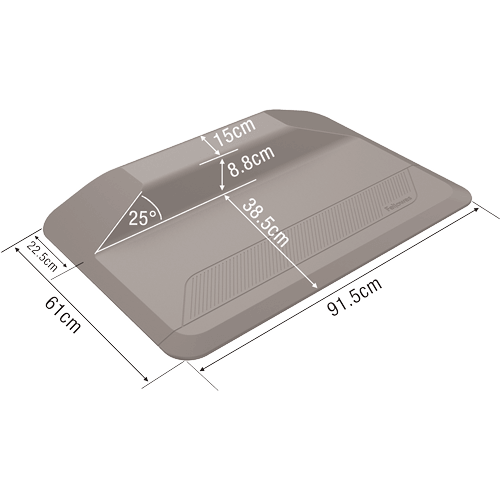 Fellowes ActiveFusion™ Sit-Stand Mat (FEL 8707101) - Altimus