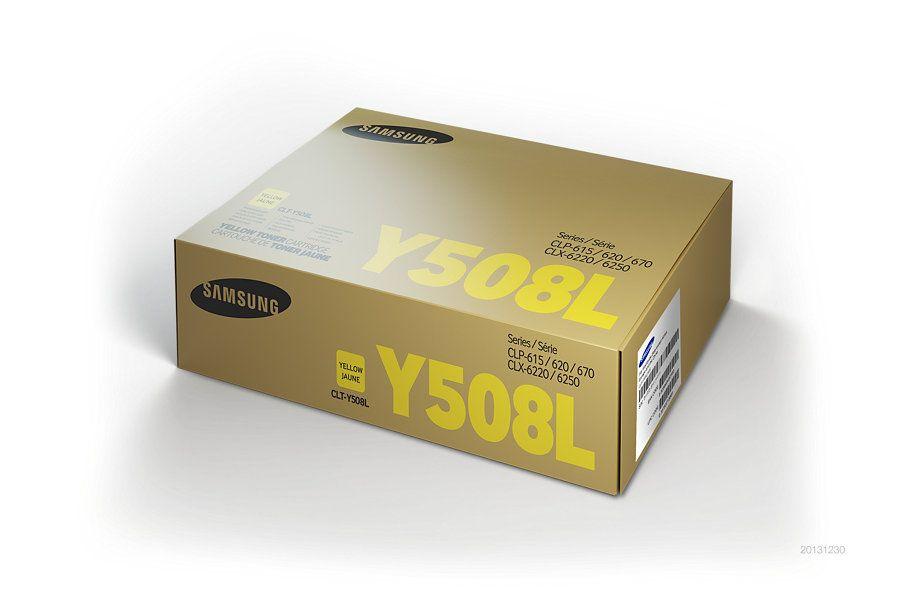 Samsung CLT-Y508L Yellow Toner Cartridge