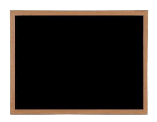 Black Board with Wooden Frame, 90 x 120cm - Altimus