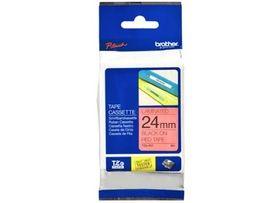 Brother P-touch 24mm TZ-451 Laminated Tape, 8 m, Black on Red - Altimus