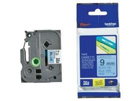 Brother P-touch 9mm TZ-521 Laminated Tape, 8 m, Black on Blue - Altimus
