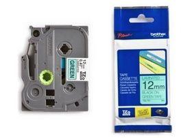 Brother P-touch 12mm TZ-731 Laminated Tape, 8 m, Black on Green - Altimus