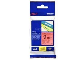 Brother P-touch 9mm TZ-421 Laminated Tape, 8 m, Black on Red - Altimus