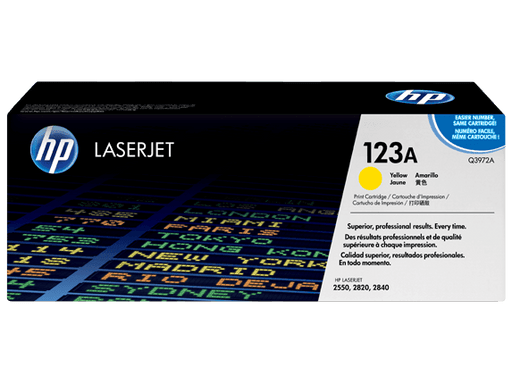 HP 123A Yellow Original LaserJet Toner Cartridge (Q3972A) - Altimus