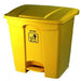 Chemex Garbage Bin Plastic With Pedal, 30 Liters, Yellow - Altimus