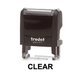 Trodat Printy 4911 Stamp "CLEAR" - Black - Altimus