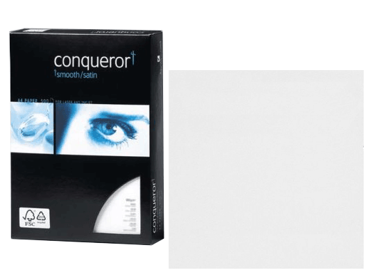 Coquer Paper Conqueror Paper, A4, 120gsm, Diamond White, Recycled, CX22, 500sheets ...