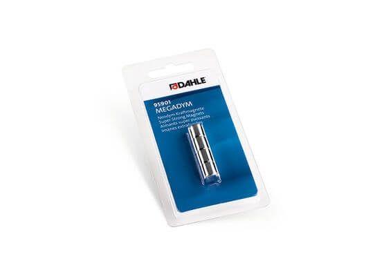 Dahle Cylinder Magnets, Silver (Pack of 4) [95901] - Altimus