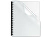 Deluxe A4 PVC Binding Cover, 100/pack, Clear - Altimus