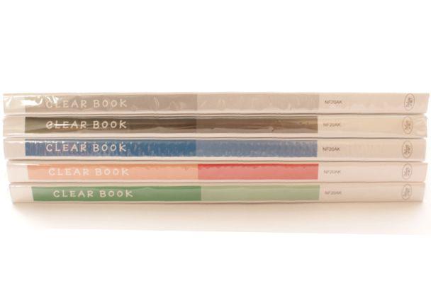 Clearbook Color Deluxe Clear Book A4, Assorted Colors, 20 Pockets | Dubai & Abu Dhabi ...