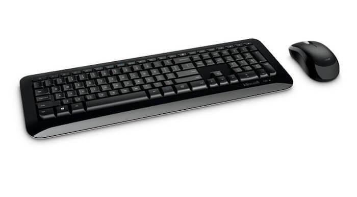 Microsoft Wireless Desktop Keyboard 850, Black - Altimus