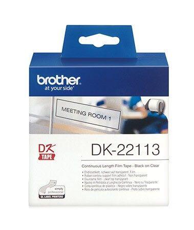 Brother DK-22113 Continuous Film Tape, Clear, 62mm x 15.24m - Altimus