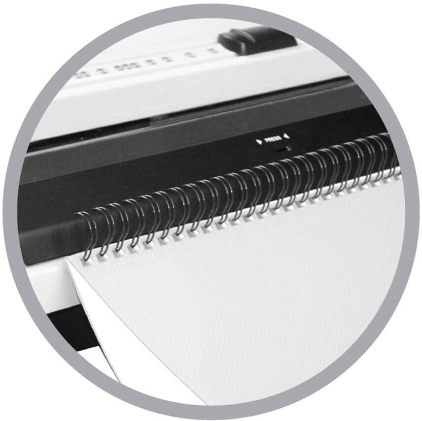 DSB CW350 Manual Comb + Wire Binding Machine - Altimus
