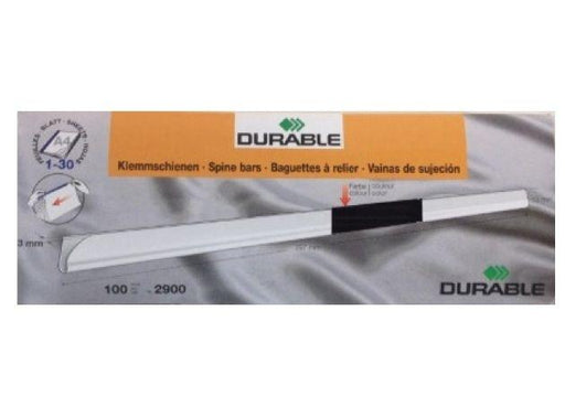 Durable Spine Bar 3mm 100-box, Black - Altimus