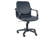 Electra Low Back Chair, Fabric Black - Altimus