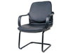 Electra Visitor Chair, Fabric Black - Altimus