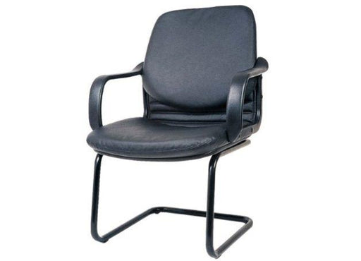 Electra Visitor Chair, Fabric Black - Altimus