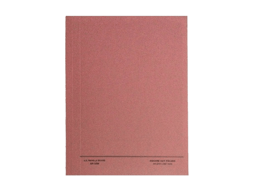 Square Cut Folder A4, 10-pack, Pink - Altimus