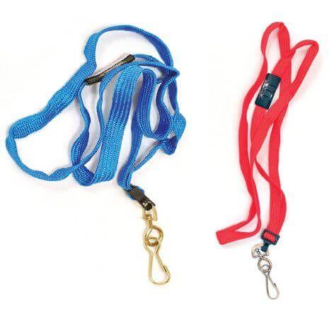 Name Badge Lanyard with Metal Clip, 1X100 Pkt (FSNAZD003BL) - Altimus