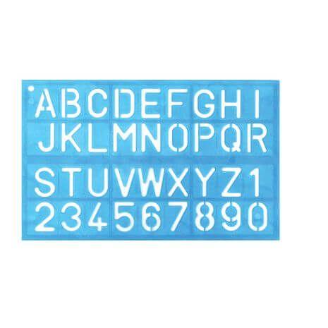 FIS Lettering Stencil 40mm #FSSIP740 - Altimus
