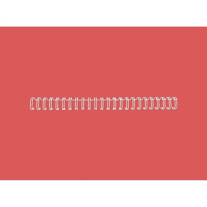 GBC Binding Wire 2:1 12mm, 100-Box, White - Altimus