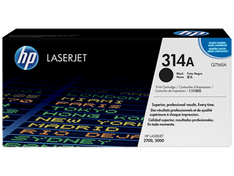 HP 314A Black Print Cartridge (Q7560A) - Altimus