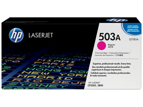 HP 503A Magenta Print Cartridge (Q7583A)