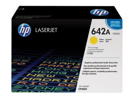 HP 642A Yellow Original LaserJet Toner Cartridge (CB402A) - Altimus