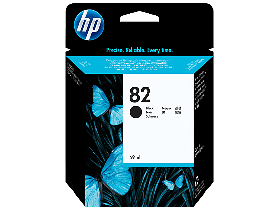 HP 82 Black Ink Cartridge (CH565A) - Altimus