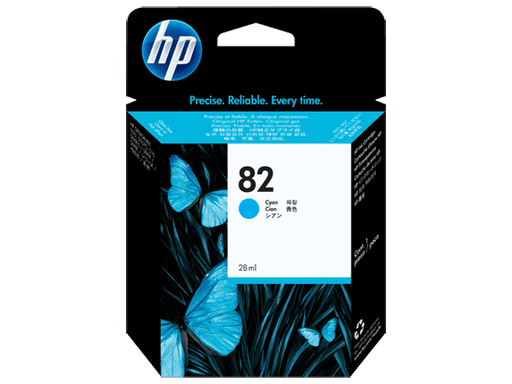 HP 82 Cyan 28ml Ink Cartridge (CH566A) - Altimus