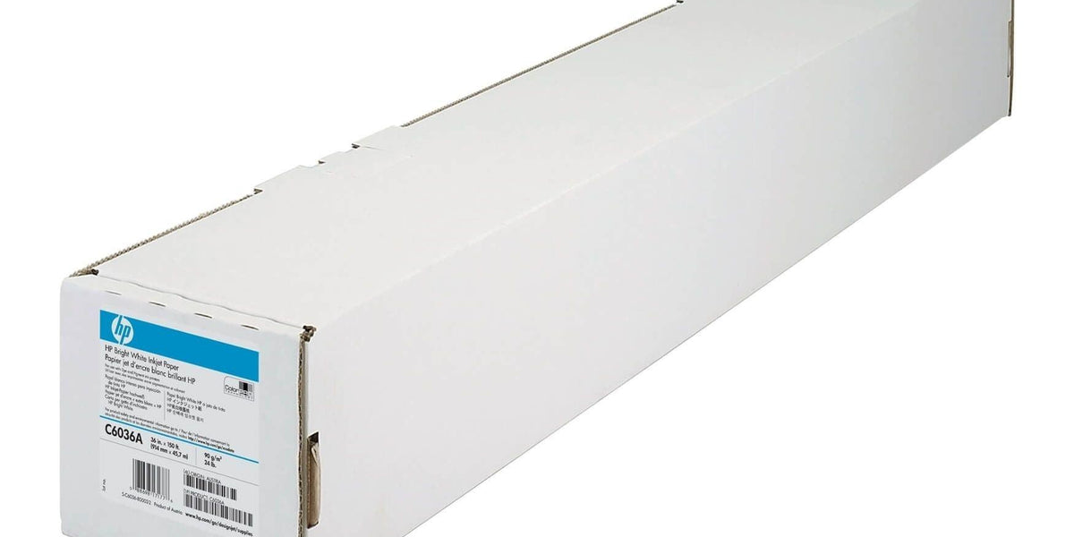HP Bright White Inkjet Paper 914mm X 45.7m( C6036A) | Dubai & Abu Dhabi ...
