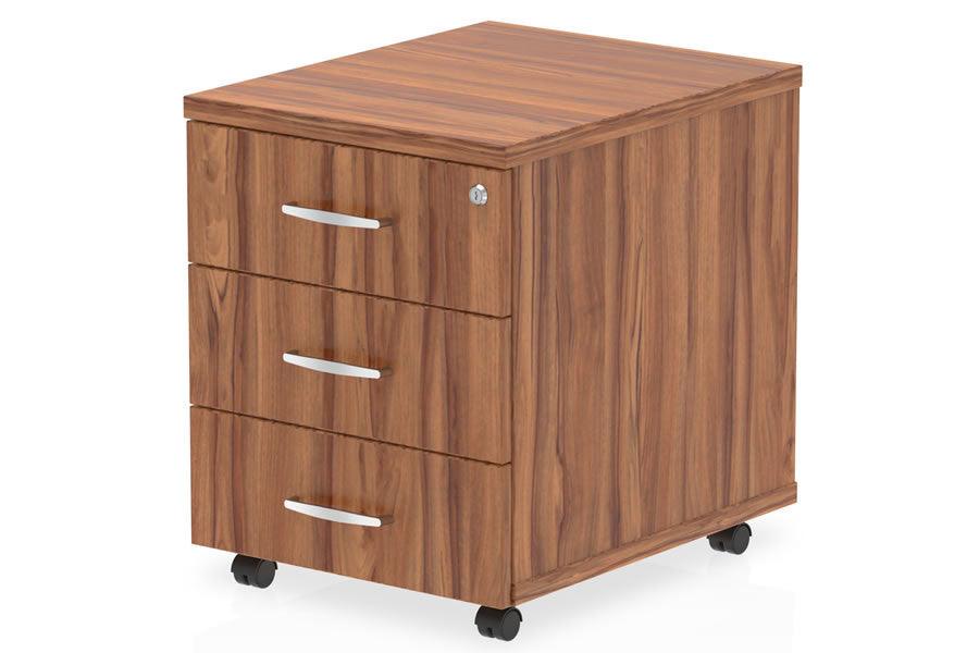 Mobile Pedestal 3 Drawer With Handle