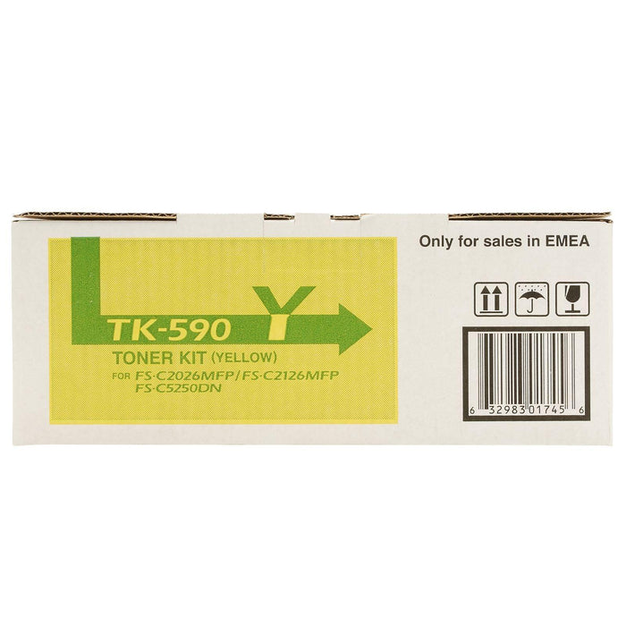 Kyocera TK-590Y Yellow Toner Kit