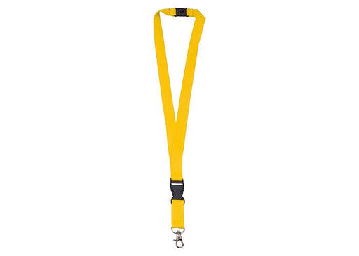 Lanyard 20mm with Buckle & Hook - Yellow - Altimus