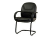New Ora Visitor Chair, Fabric Black - Altimus