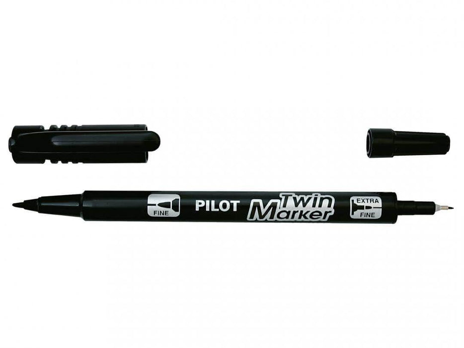 Pilot SCA-TM Twin Marker Black - Altimus