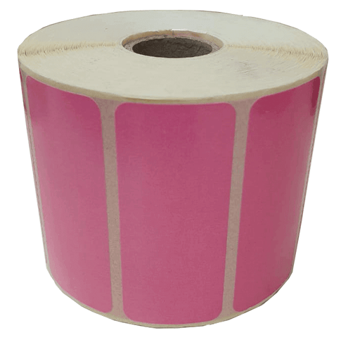 Thermal Transfer Label 70mmX30mmX1" - Pink (1500Labels-Rolls) - Altimus