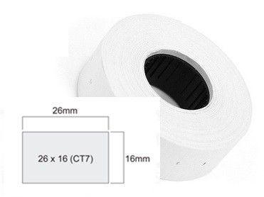 White Price Labels 26x16mm for 2 Lines Labeller [Pack of 36 Rolls] - Altimus