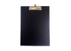 PVC Single Sided Clip Board A4, Black - Altimus