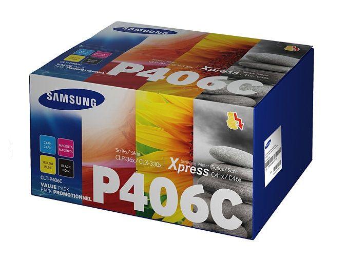 Samsung CLT-P406C Value Pack Toner Cartridge - Altimus