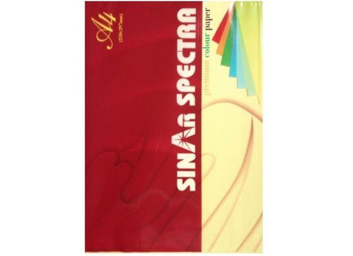Sinar Spectra Colored Copy Paper, A4, 80gsm, Yellow - Altimus