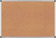 Single Sided Cork Board with Aluminum Frame 90cm X 120cm - Altimus