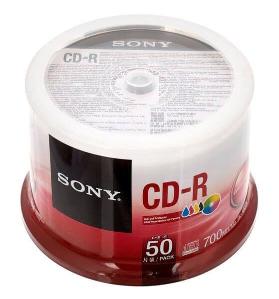 Sony CD-R, Spindle of 50 - Altimus