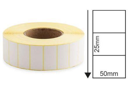 Thermal Transfer label 50 x 25mm-1000label-Roll, 1" Core - Altimus
