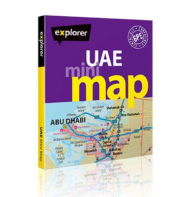 UAE Mini Map 100 x 120mm - Altimus