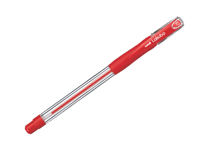 Uni Lakubo Ballpoint Pen 0.7mm, Red, 12 pcs-Box - Altimus