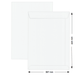Hispapel White Envelope 367 x 444mm, A3 17.5" x 14.5" 250pcs-box - Altimus