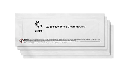Zebra CLEANING CARD KIT,ZC100-ZC300,5 CARDS - Altimus